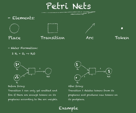 Fig. 1 Petri Net formalism.